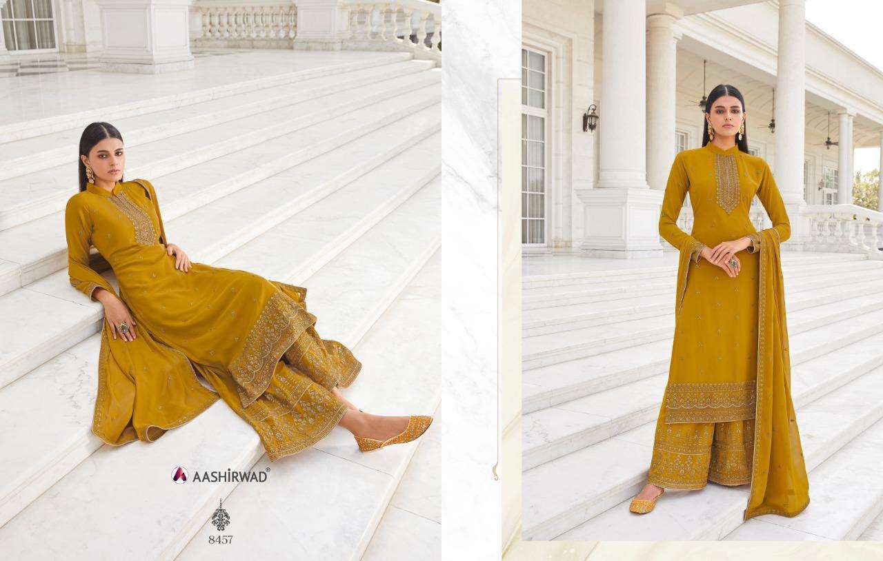 Aashirwad Creation Pankhudi  Designer Salwar Suits Catalog