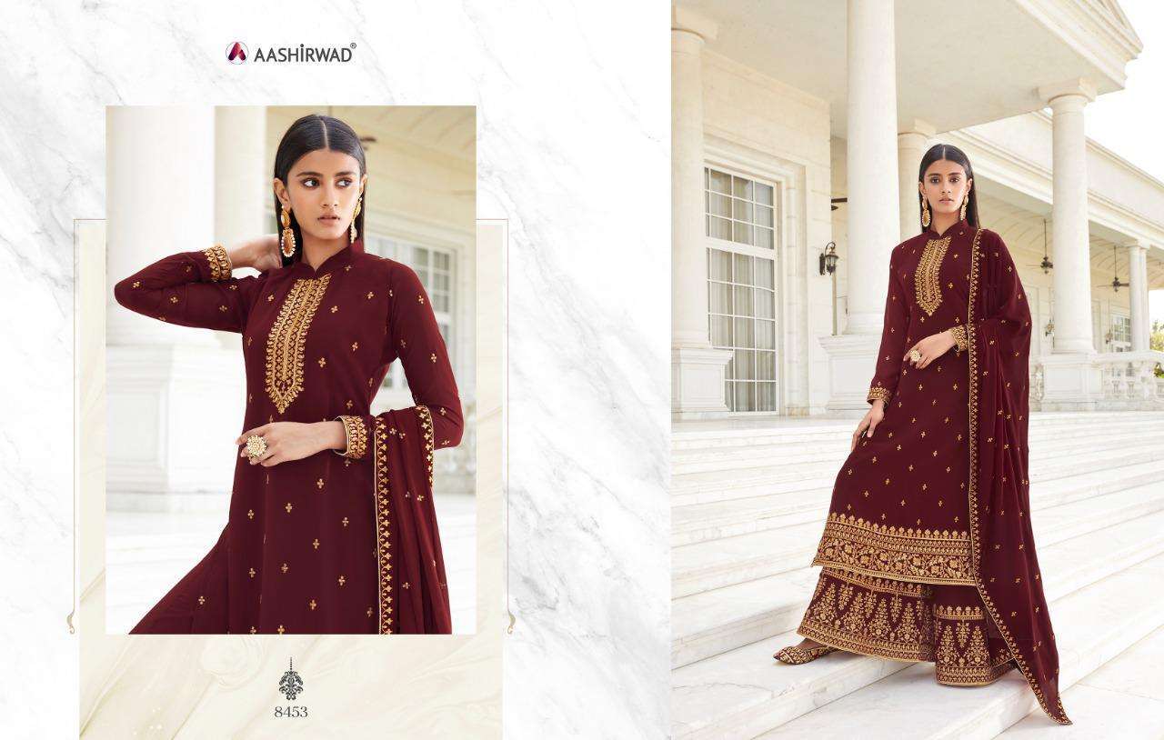 Aashirwad Creation Pankhudi  Designer Salwar Suits Catalog