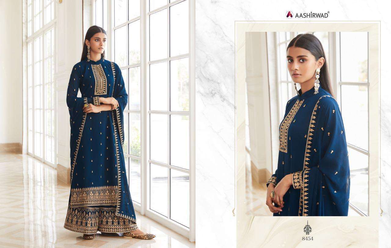 Aashirwad Creation Pankhudi  Designer Salwar Suits Catalog