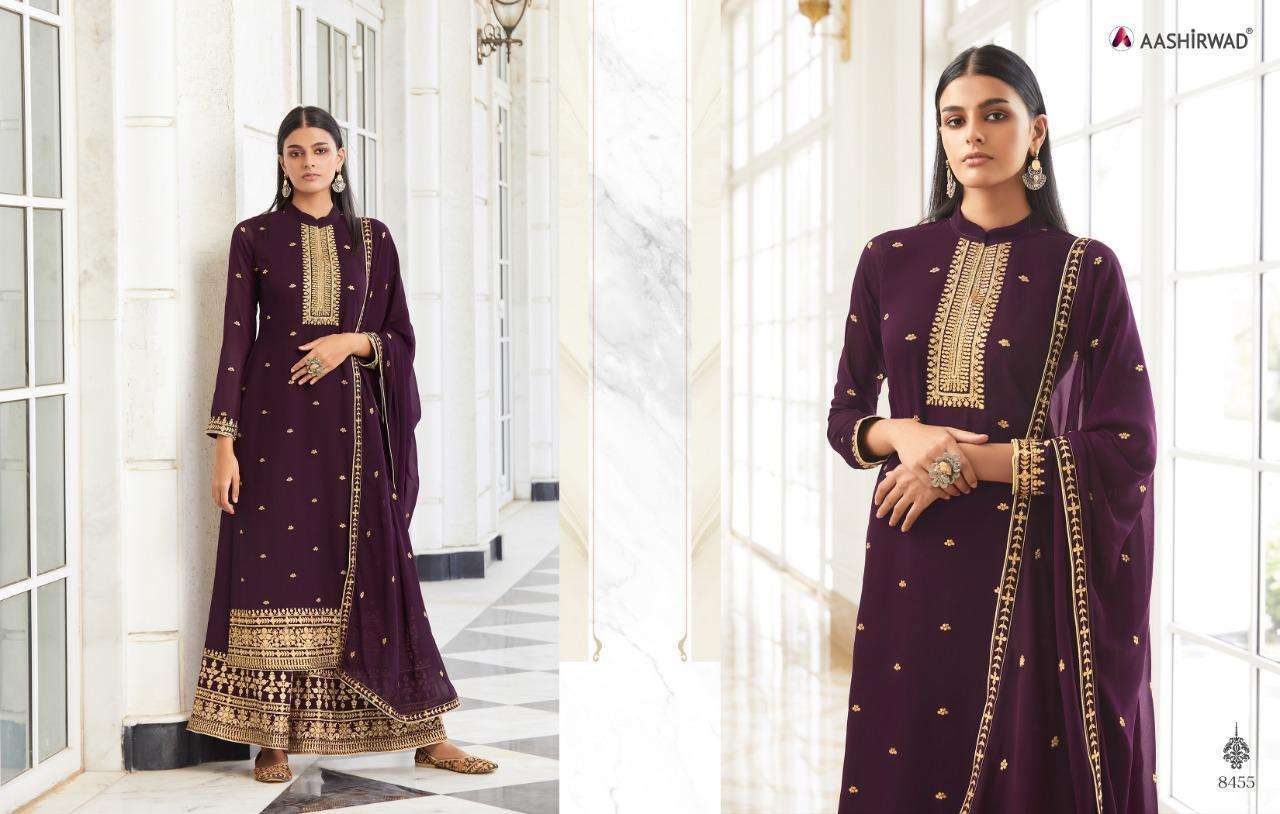 Aashirwad Creation Pankhudi  Designer Salwar Suits Catalog