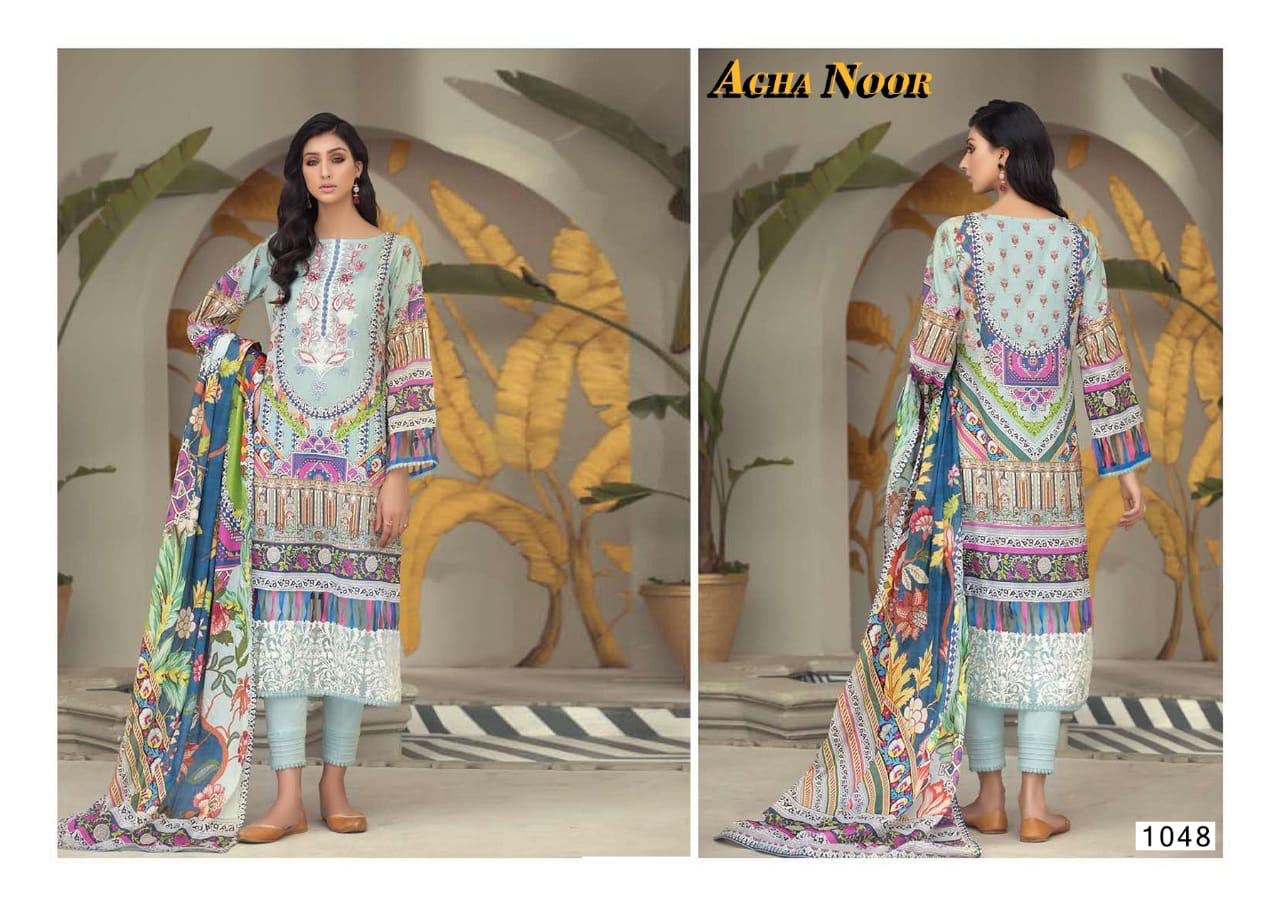 Agha Noor Vol 4 Printed Salwar Kameez Catalog
