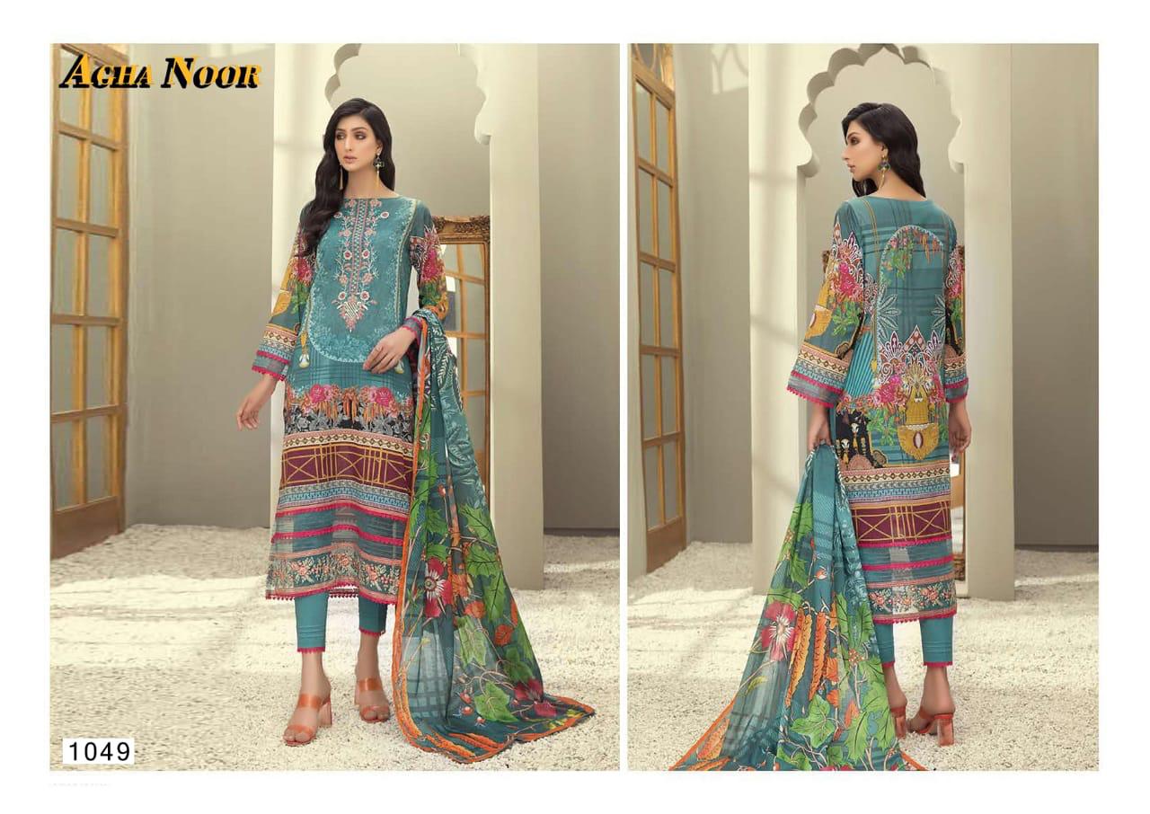 Agha Noor Vol 4 Printed Salwar Kameez Catalog