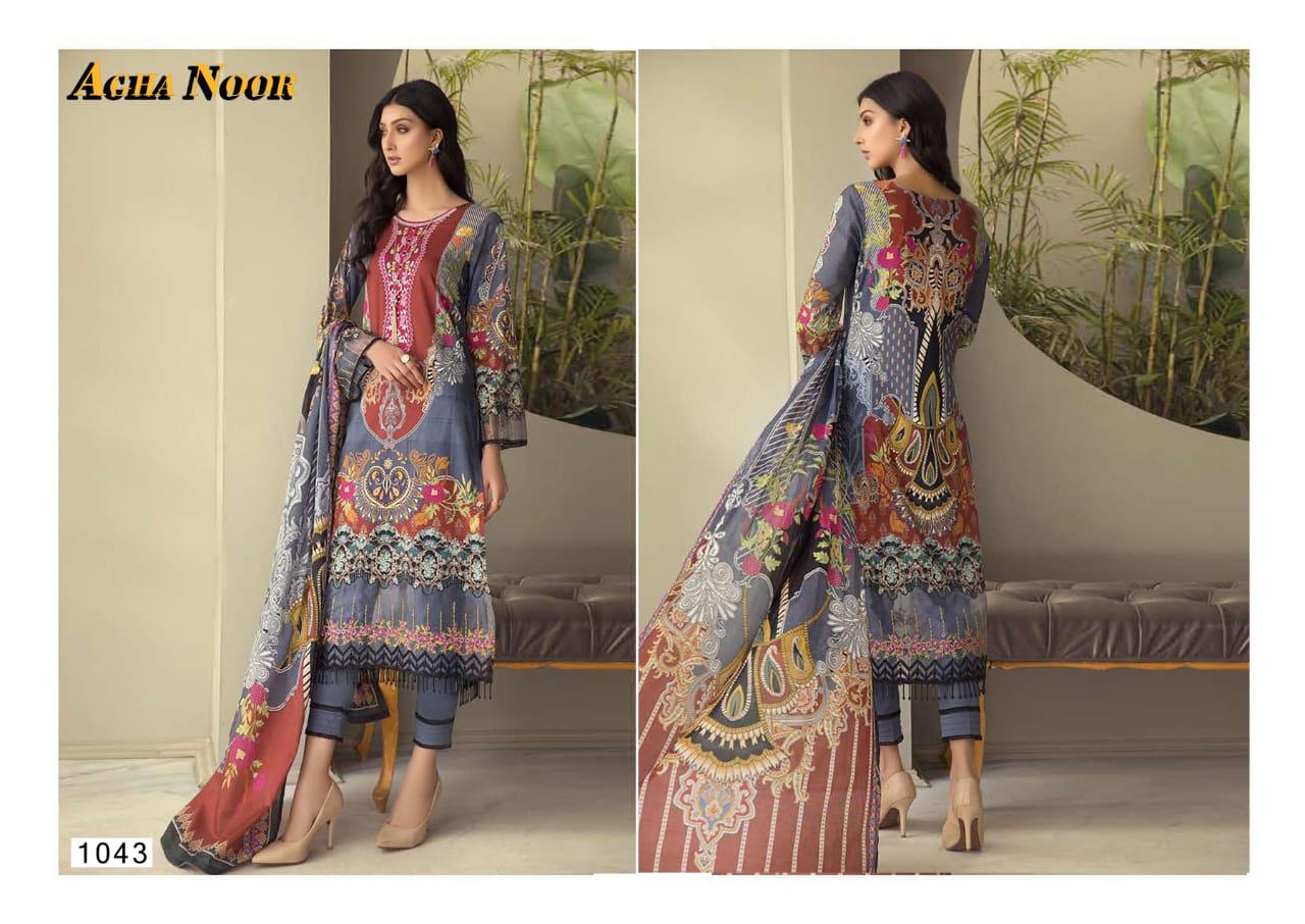 Agha Noor Vol 4 Printed Salwar Kameez Catalog