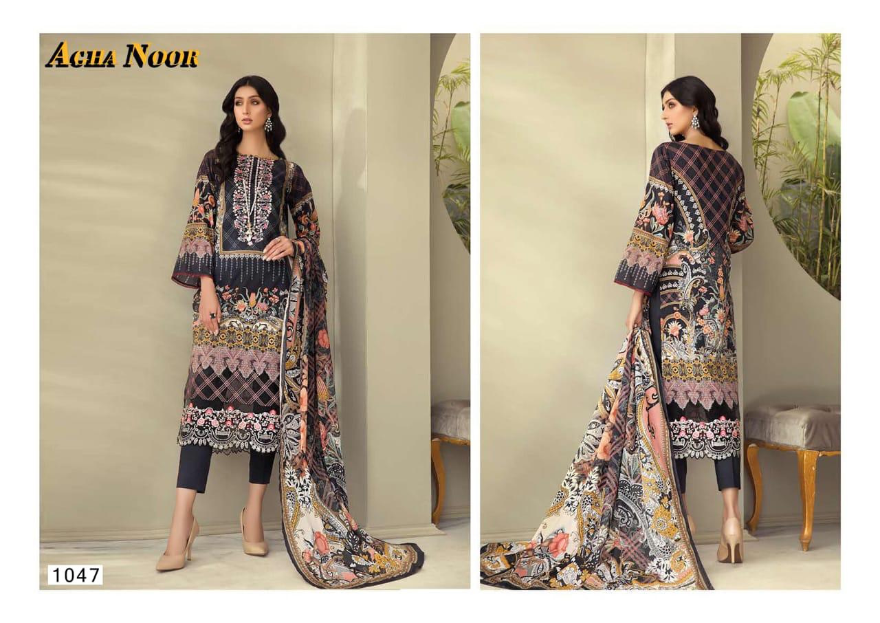 Agha Noor Vol 4 Printed Salwar Kameez Catalog