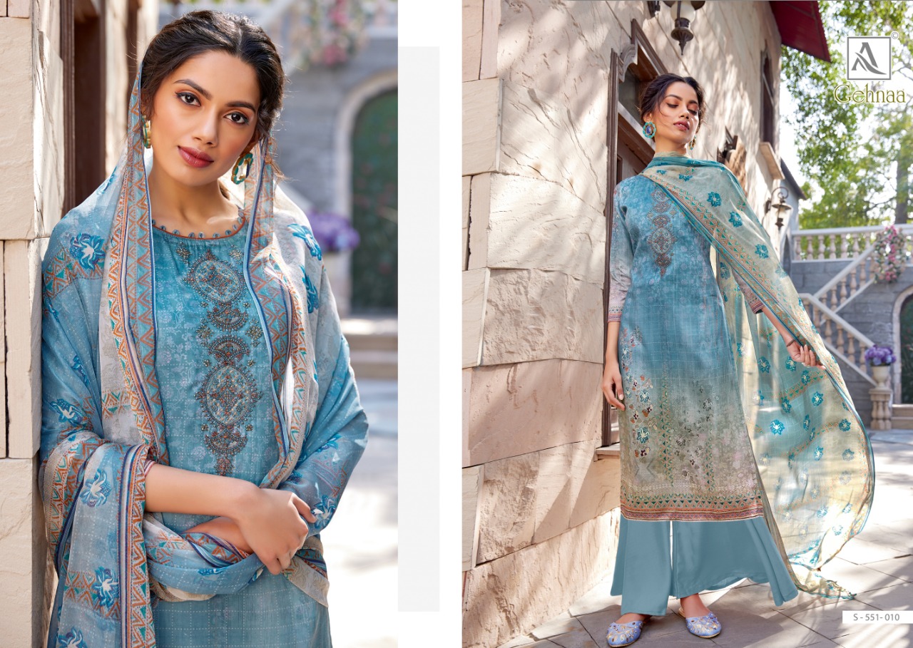 Alok Gehnaa Jam  Cotton Suit Manufacturer From Surat