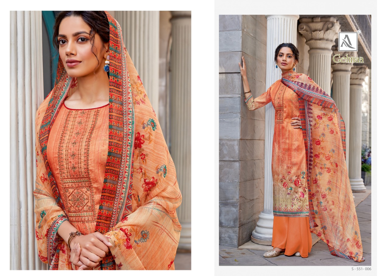 Alok Gehnaa Jam  Cotton Suit Manufacturer From Surat