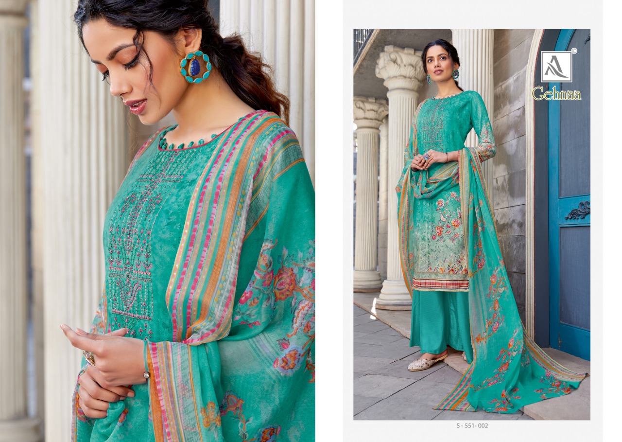 Alok Gehnaa Jam  Cotton Suit Manufacturer From Surat