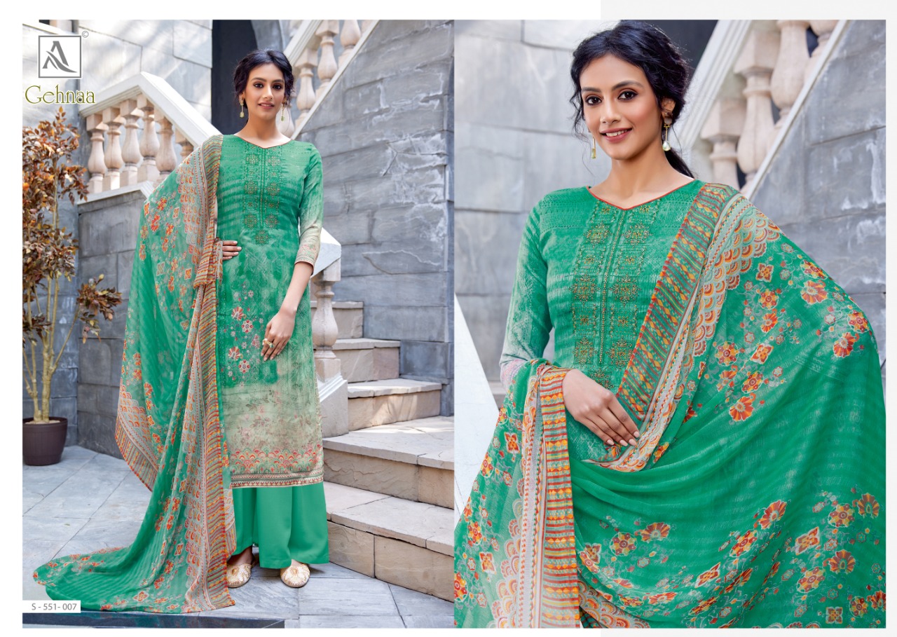 Alok Gehnaa Jam  Cotton Suit Manufacturer From Surat