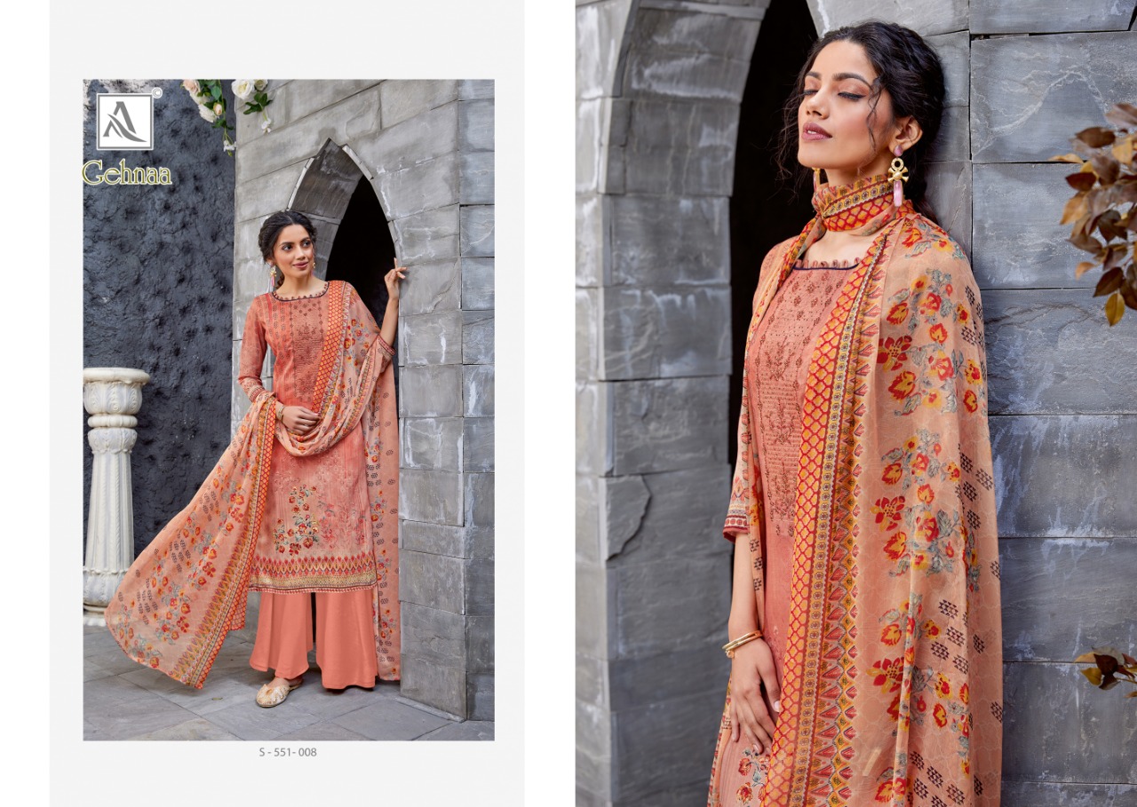 Alok Gehnaa Jam  Cotton Suit Manufacturer From Surat