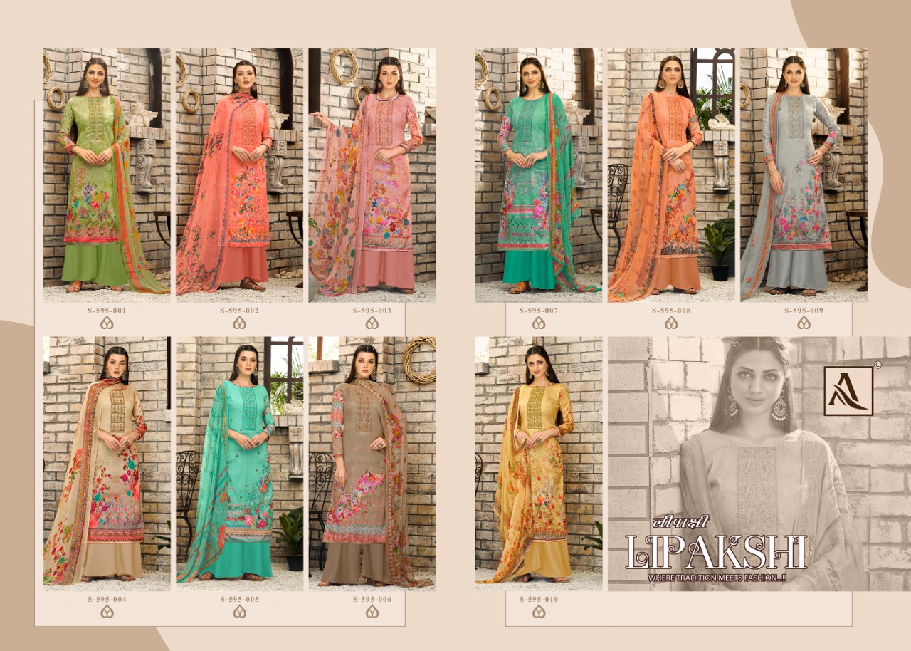 Alok Lipakshi Jam Digital Printed Salwar Suits Catalog