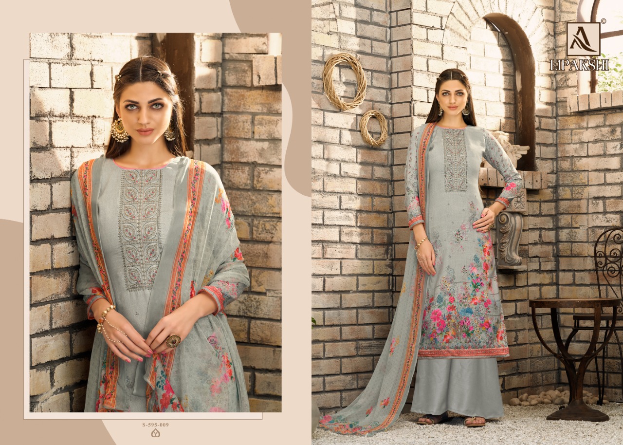 Alok Lipakshi Jam Digital Printed Salwar Suits Catalog