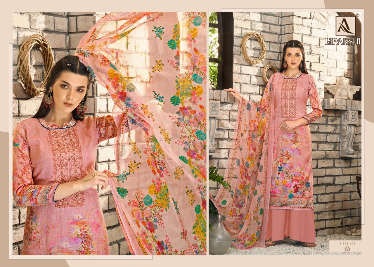 Alok Lipakshi Jam Digital Printed Salwar Suits Catalog