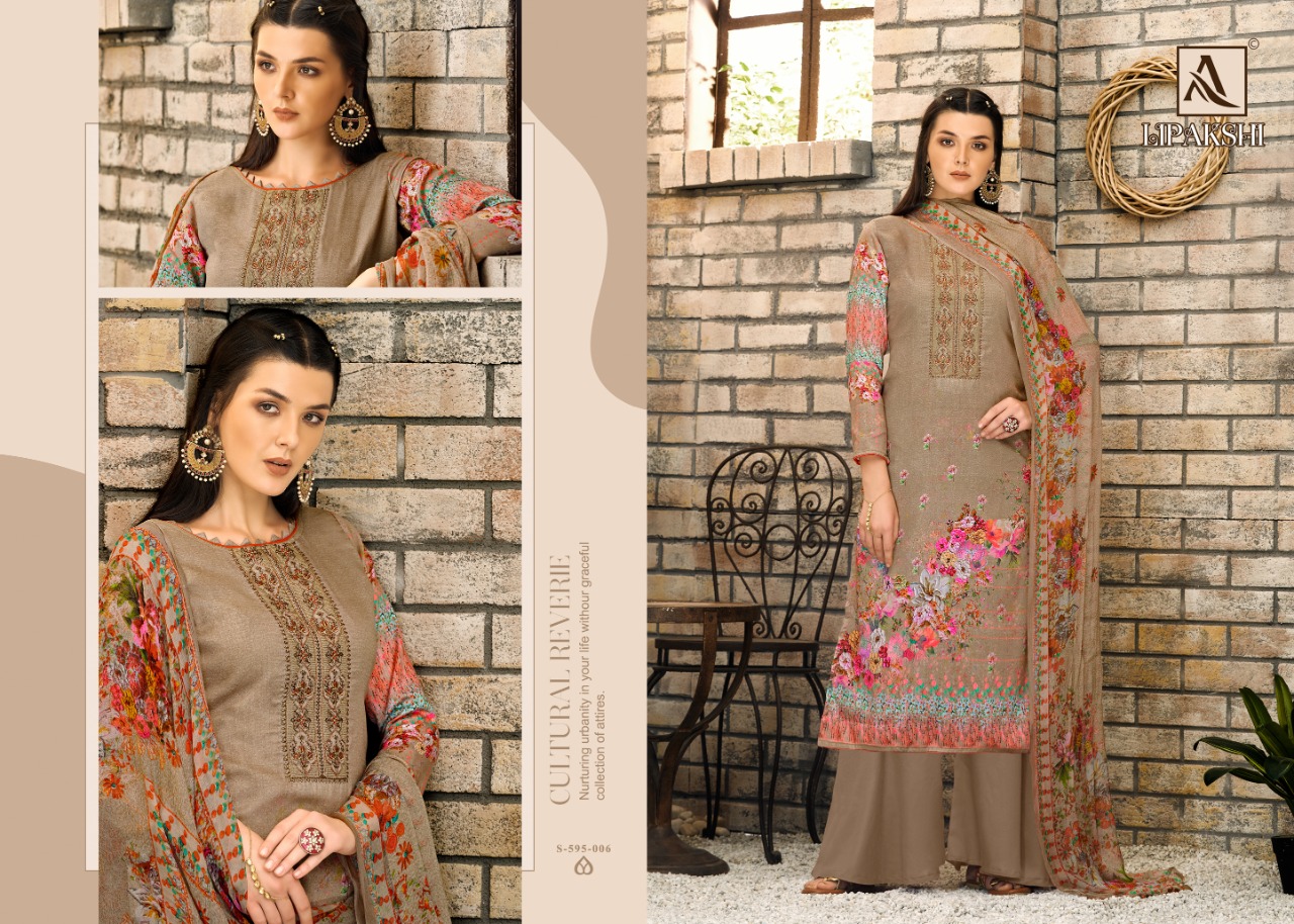 Alok Lipakshi Jam Digital Printed Salwar Suits Catalog
