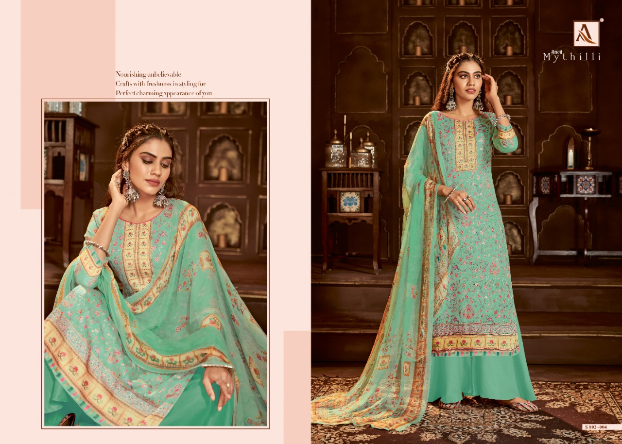 Alok Mythilli  Vol 2 Pure Jam Cotton Designer Dress Material  Catalog