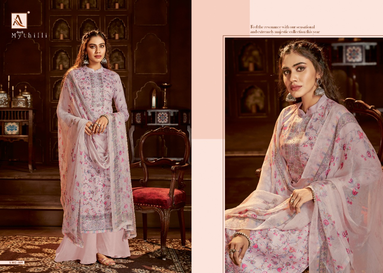 Alok Mythilli  Vol 2 Pure Jam Cotton Designer Dress Material  Catalog