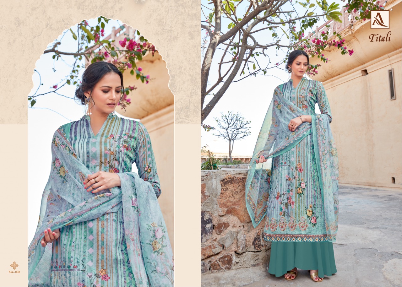 Alok Titali Ethnic Wear Designer Printed Salwar Kameez  Catalog