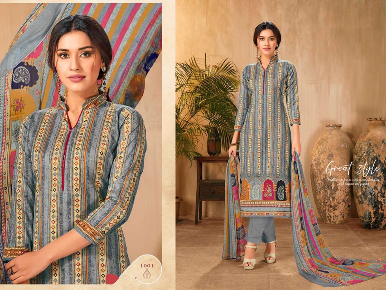 Anita Noor Designer Dress Material  Catalog