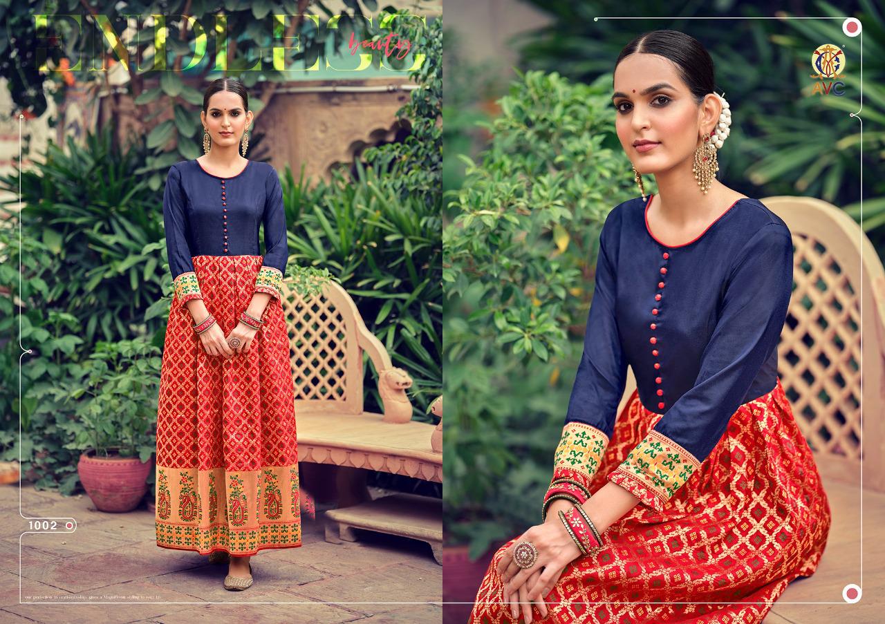 Avc Sohana Festive Wear Designer Gown Catalog