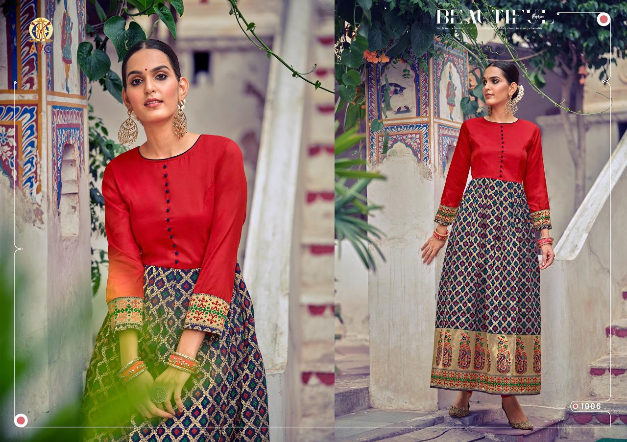 Avc Sohana Festive Wear Designer Gown Catalog