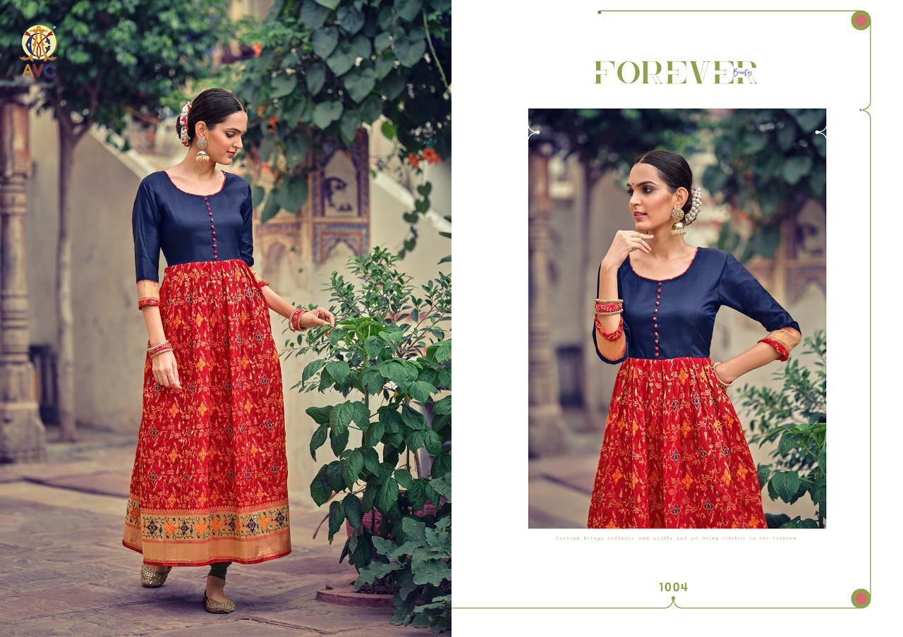 Avc Sohana Festive Wear Designer Gown Catalog