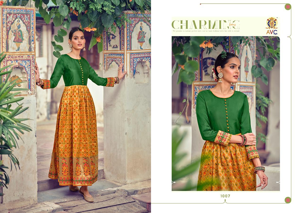 Avc Sohana Festive Wear Designer Gown Catalog