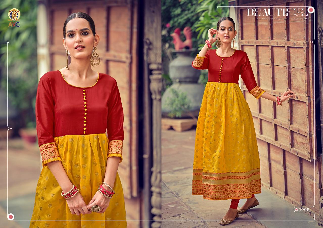 Avc Sohana Festive Wear Designer Gown Catalog