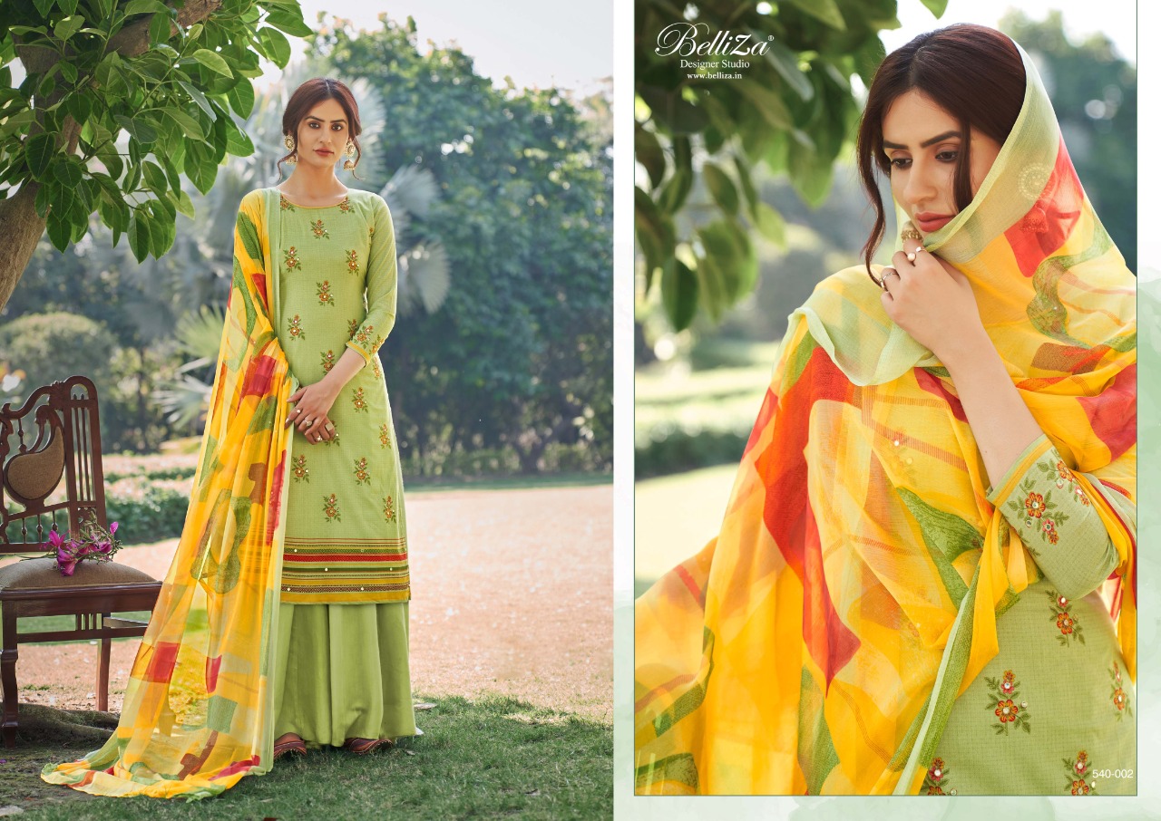 Belliza Amogh Designer Fancy  Dress Material  Catalog
