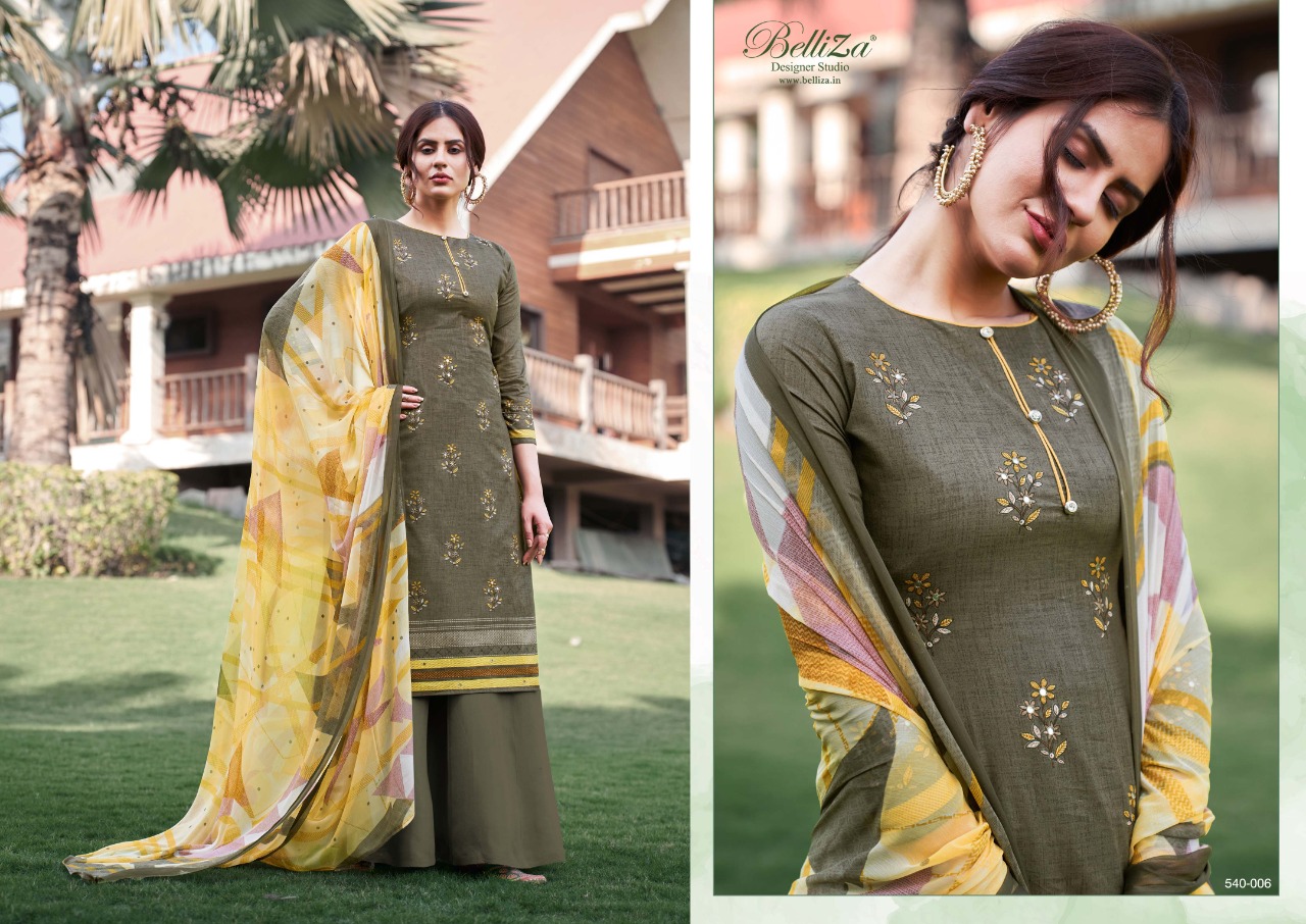 Belliza Amogh Designer Fancy  Dress Material  Catalog