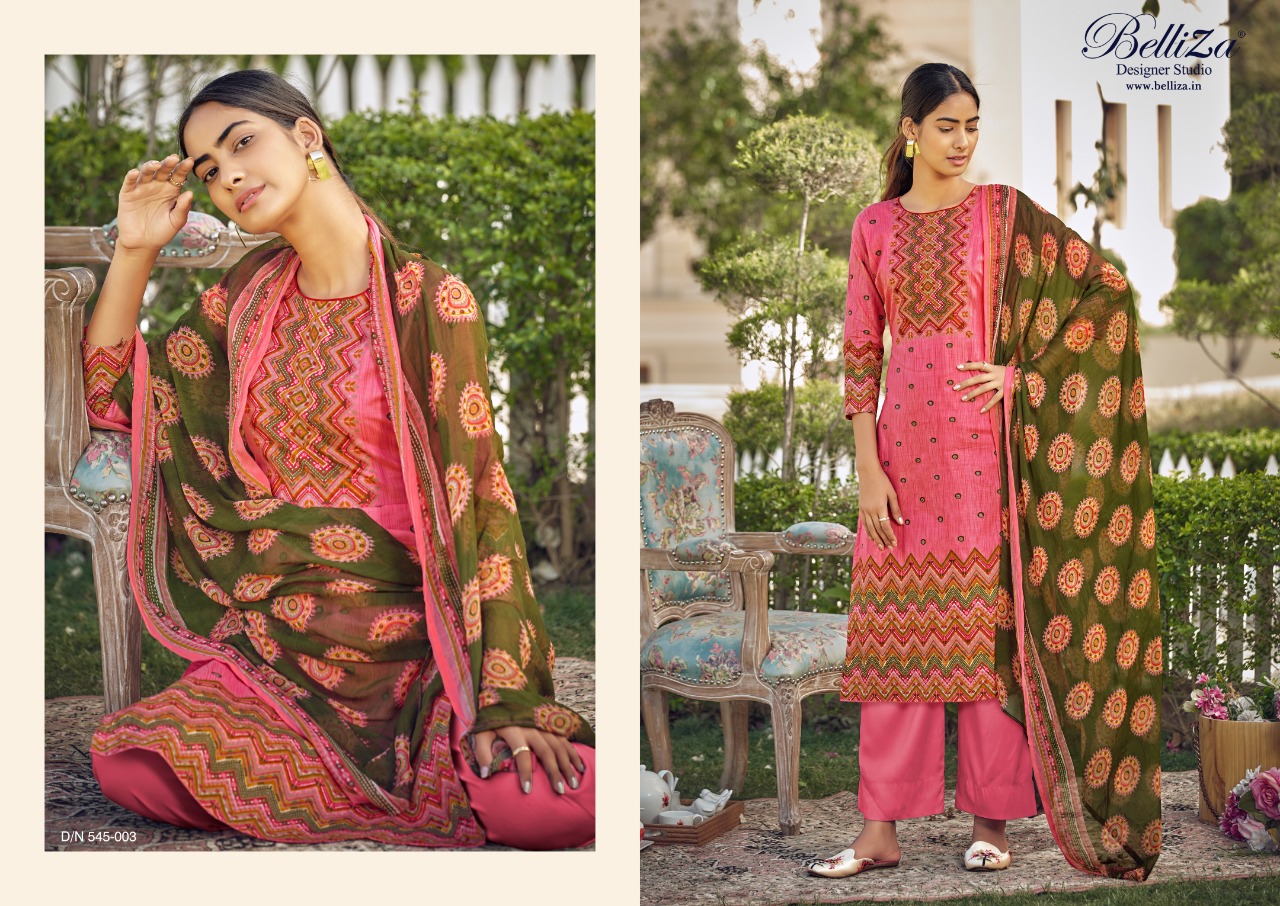 Belliza Melisa  Designer Dress Material Catalog