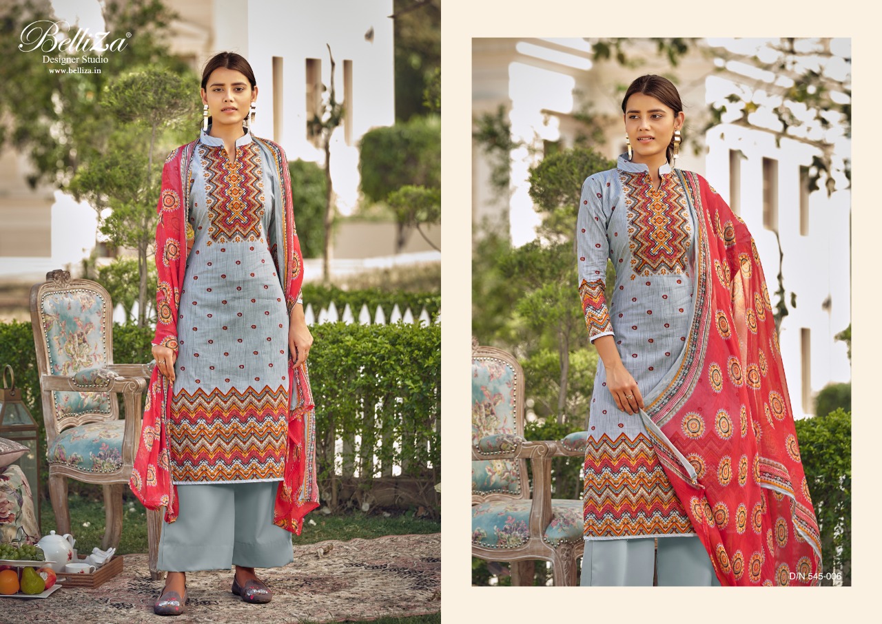 Belliza Melisa  Designer Dress Material Catalog