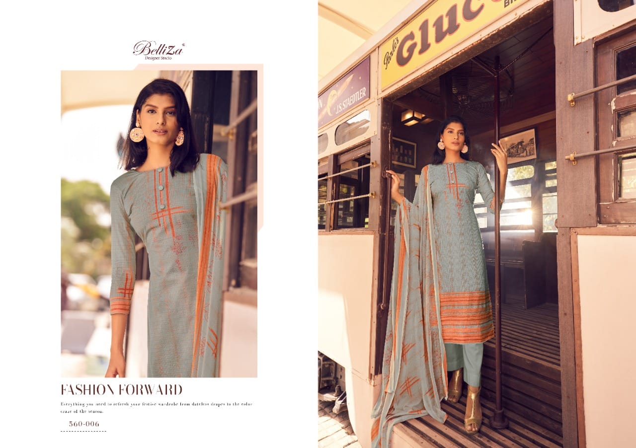 Belliza Nazrana 2 Designer Cotton Digital Printed Salwar Catalog