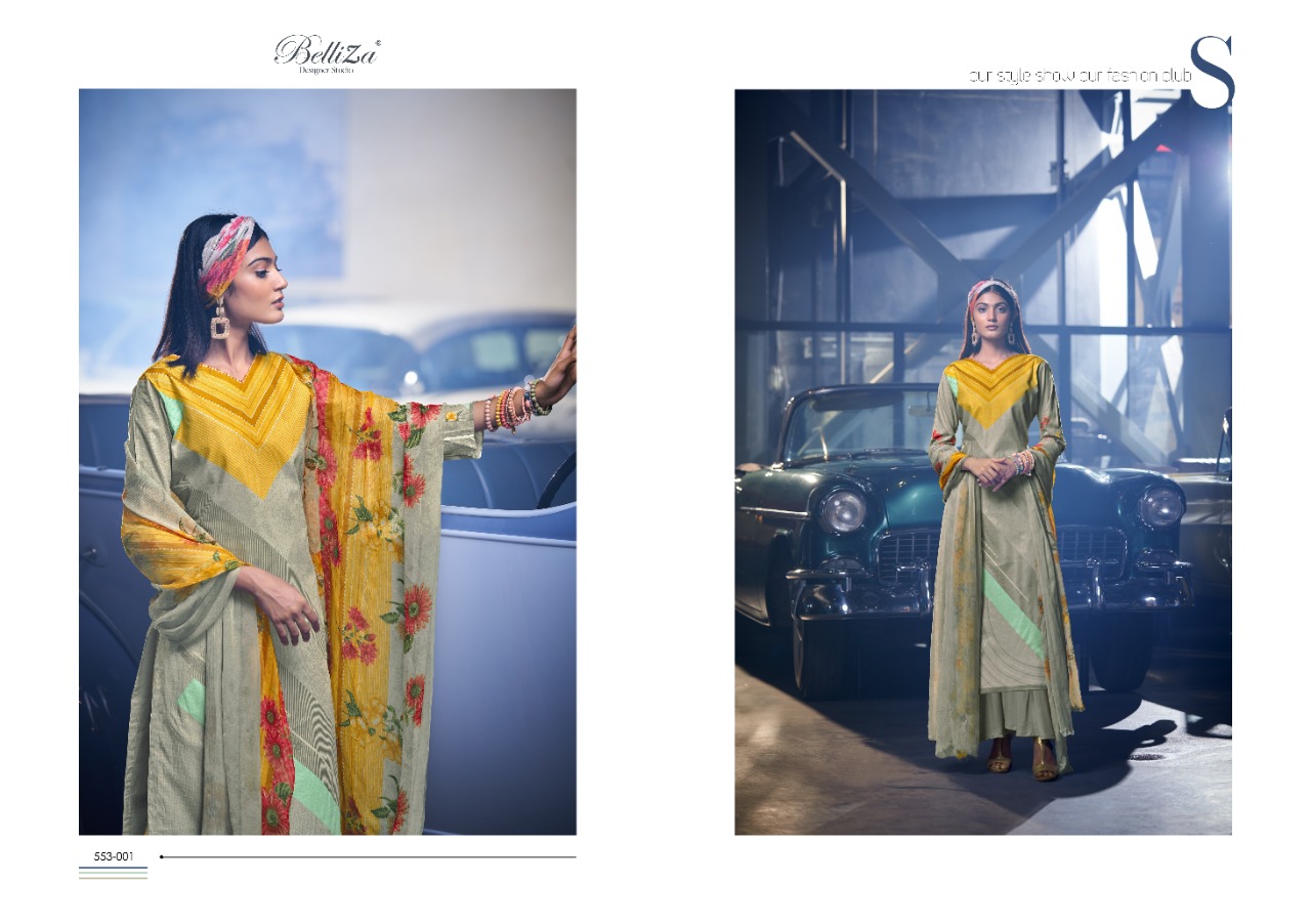 Belliza Tahira Cotton Fancy Digital Printed Salwar Suits Catalog