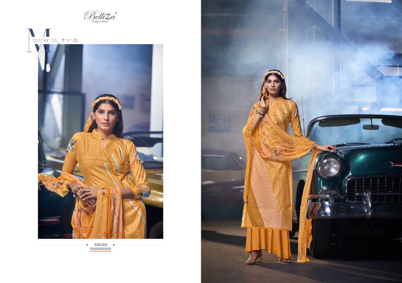 Belliza Tahira Cotton Fancy Digital Printed Salwar Suits Catalog