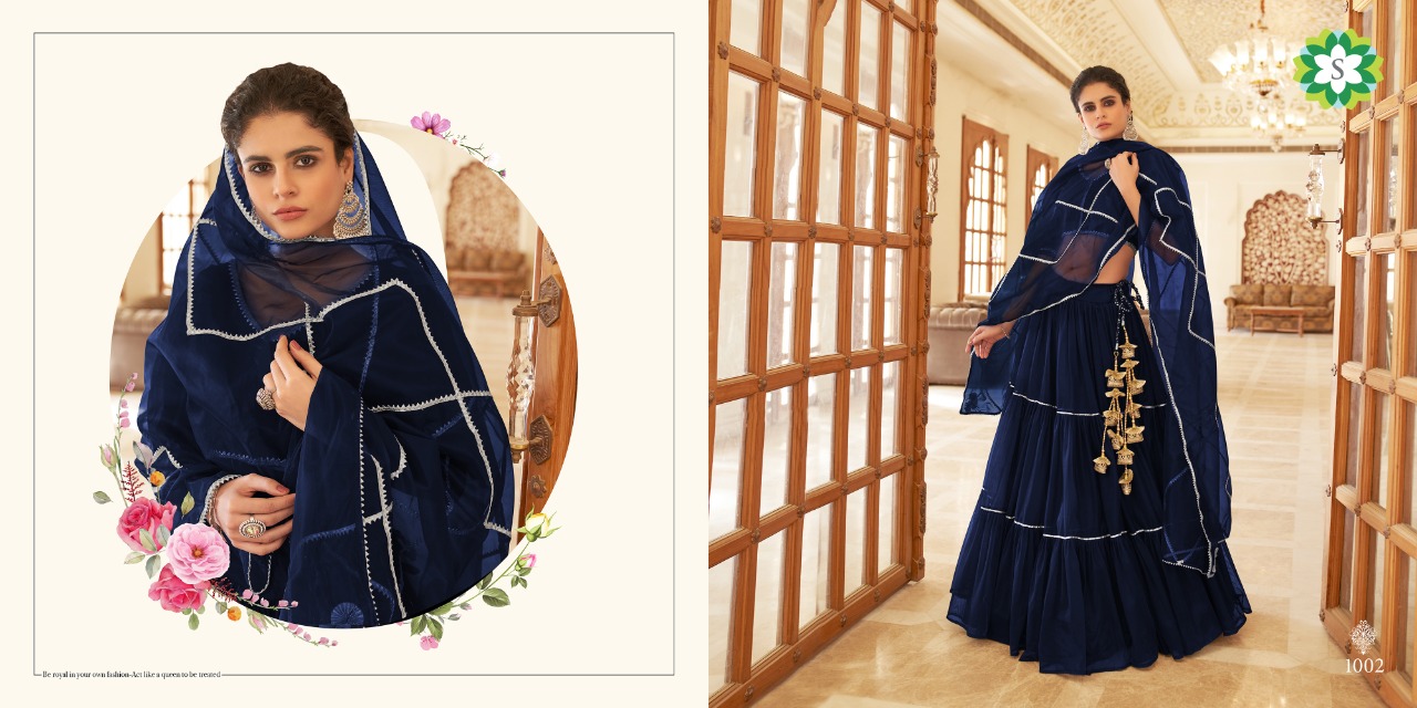 Fc Blue Designer 1002 Buy Blue Womens Lehenga Choli  Online At Best Rate
