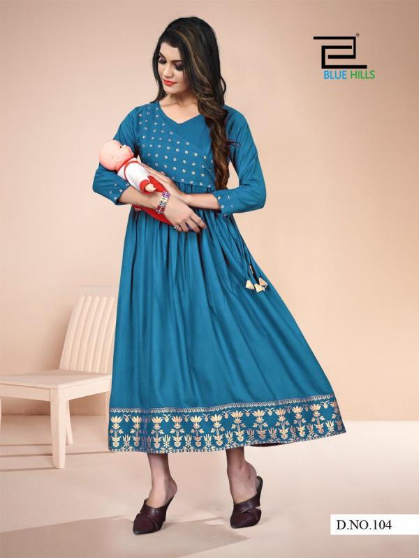 Bimba Block printed indian kurtis for women anarkali kurti max -BP-593E |  eBay