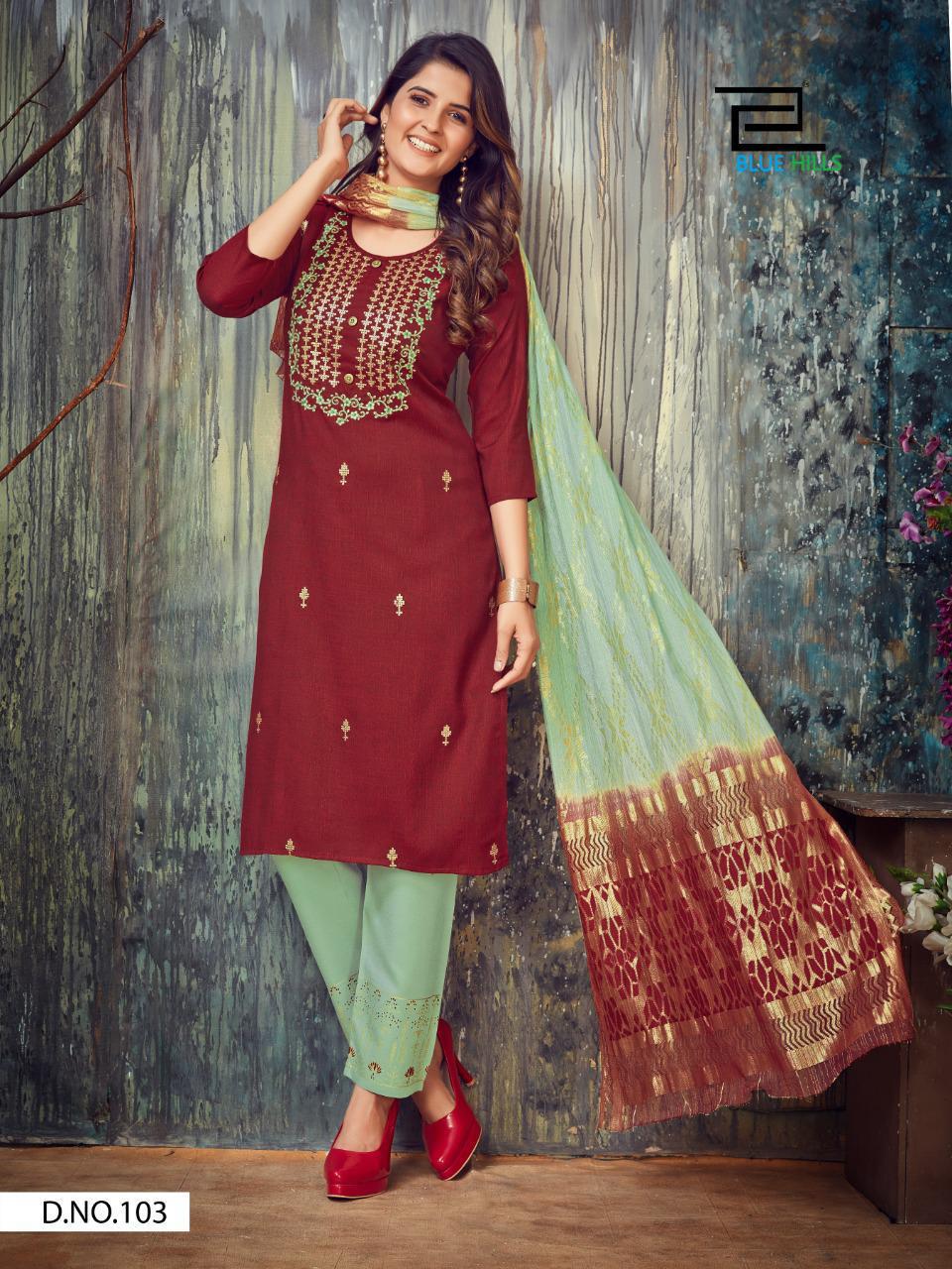 Blue Hills Falak Vol 1 Designer Ready Made Catalog