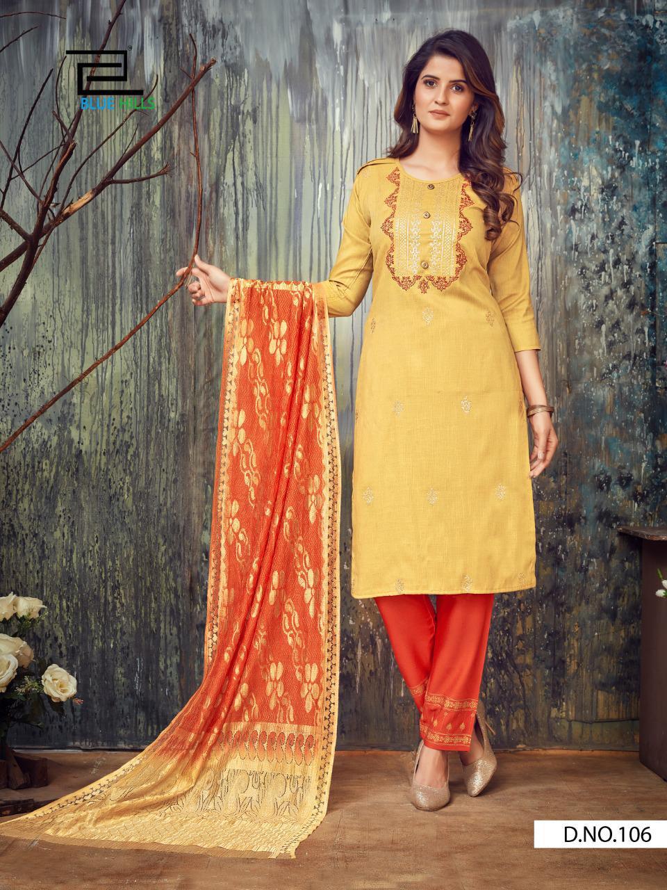 Blue Hills Falak Vol 1 Designer Ready Made Catalog