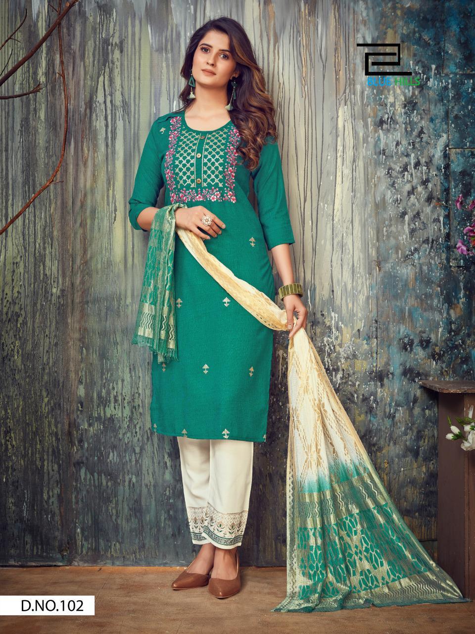 Blue Hills Falak Vol 1 Designer Ready Made Catalog
