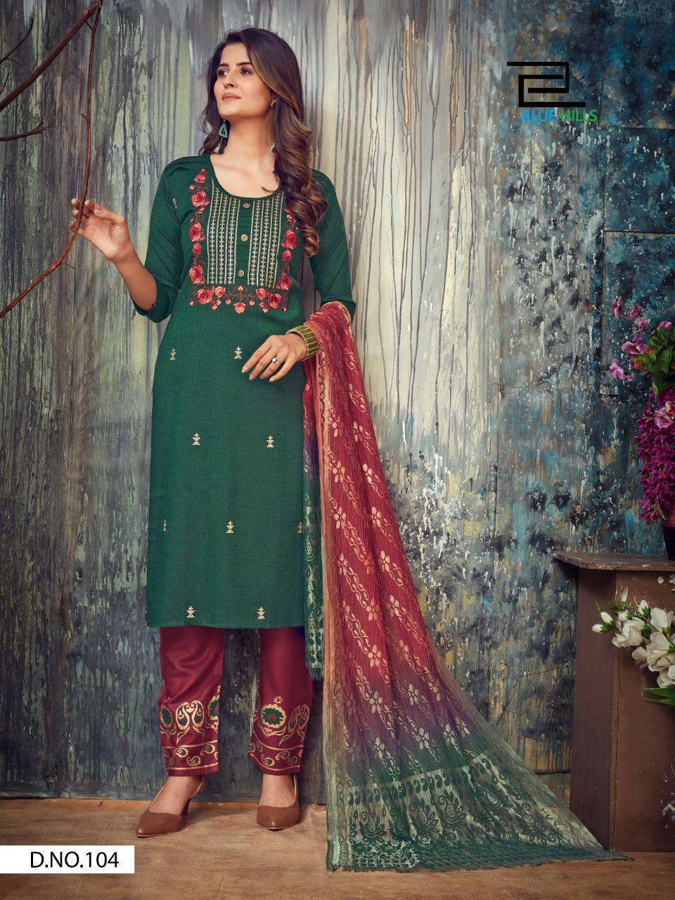 Blue Hills Falak Vol 1 Designer Ready Made Catalog