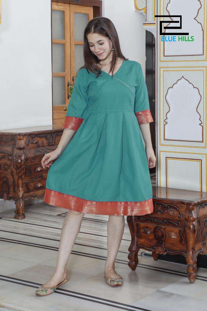 Blue Hills Taapsee Designer Kurtis Catalog