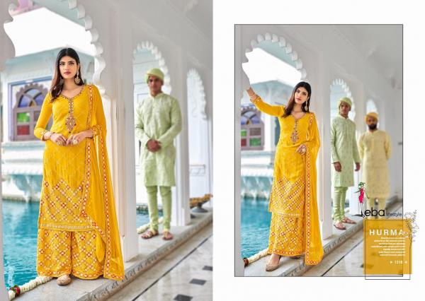 Eba Hurma Vol 35 Fancy Georgette Ethnic Wear Salwar Suits Catalog
