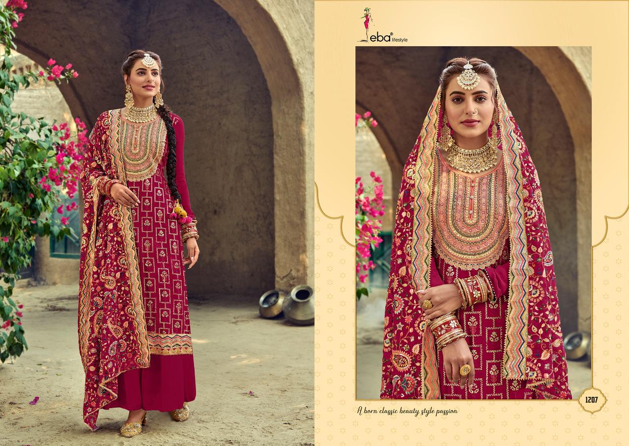 Eba Satrangi Speacial Embroidery Wear Salwar Kameez Catalog