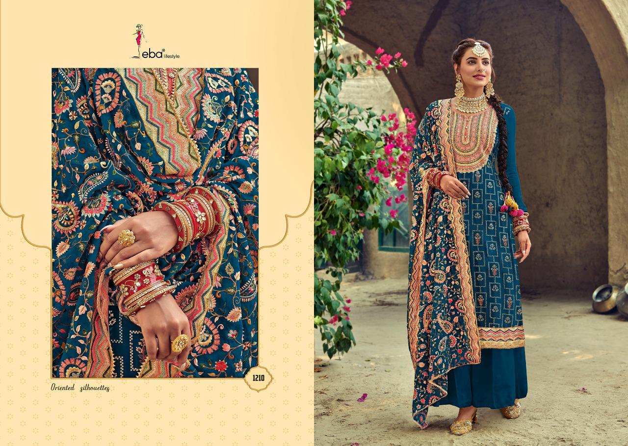 Eba Satrangi Speacial Embroidery Wear Salwar Kameez Catalog