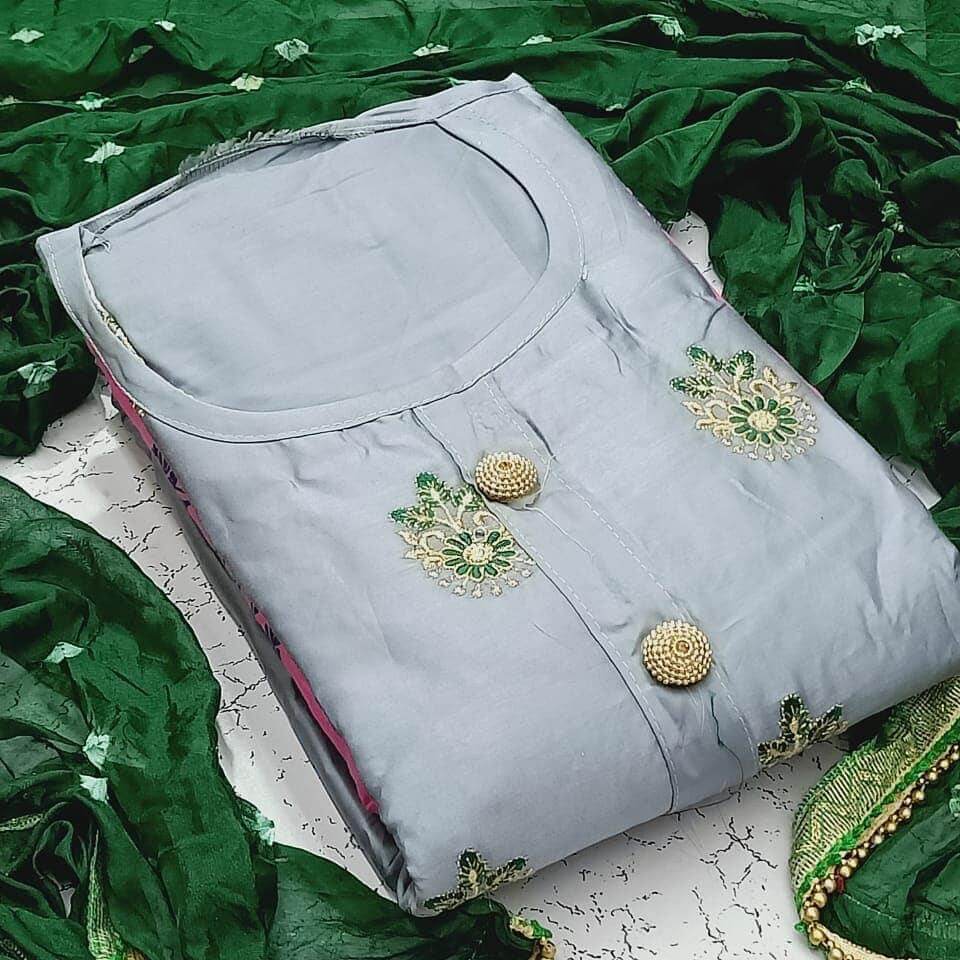 Fc Pc Cotton  Vol 2 Designer Embroidery Cotton Dress Materials Catalog