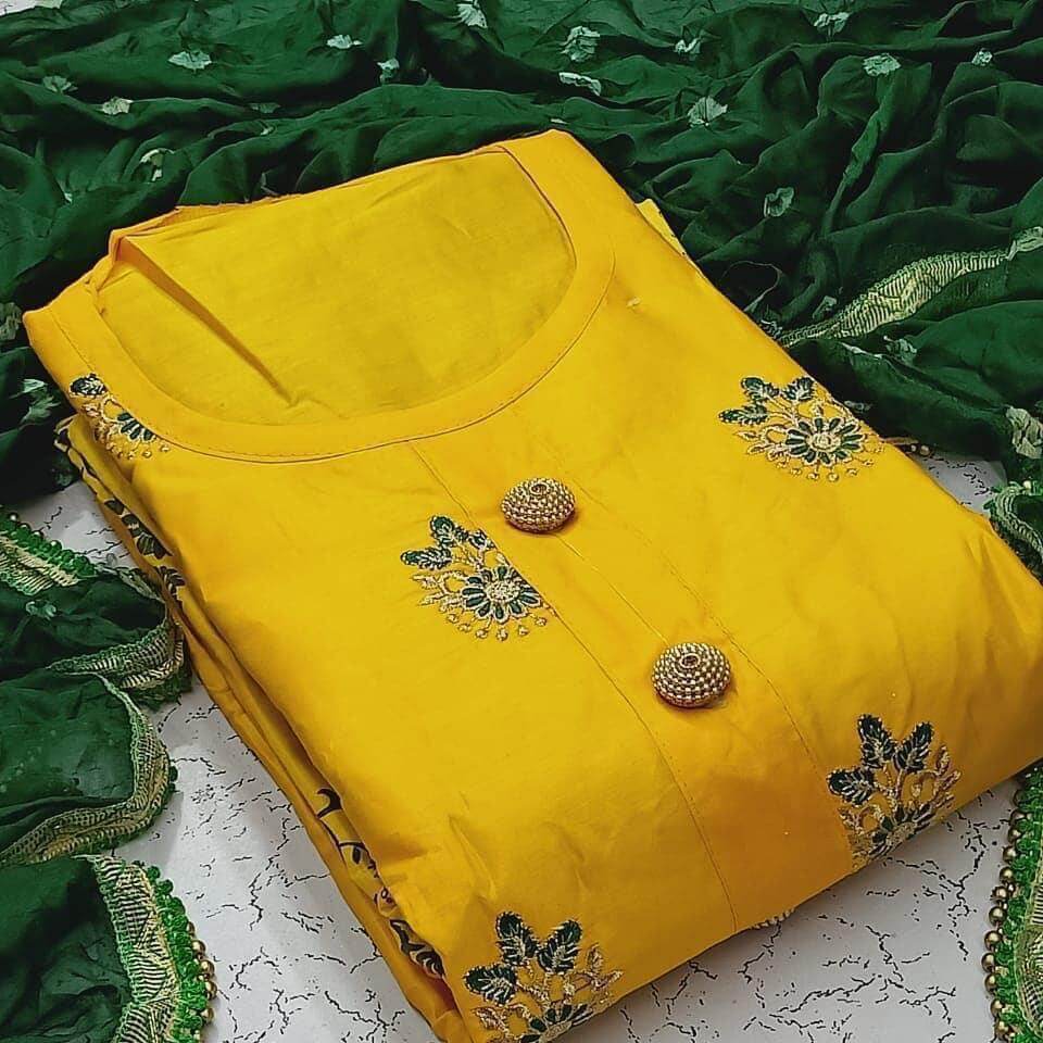 Fc Pc Cotton  Vol 2 Designer Embroidery Cotton Dress Materials Catalog