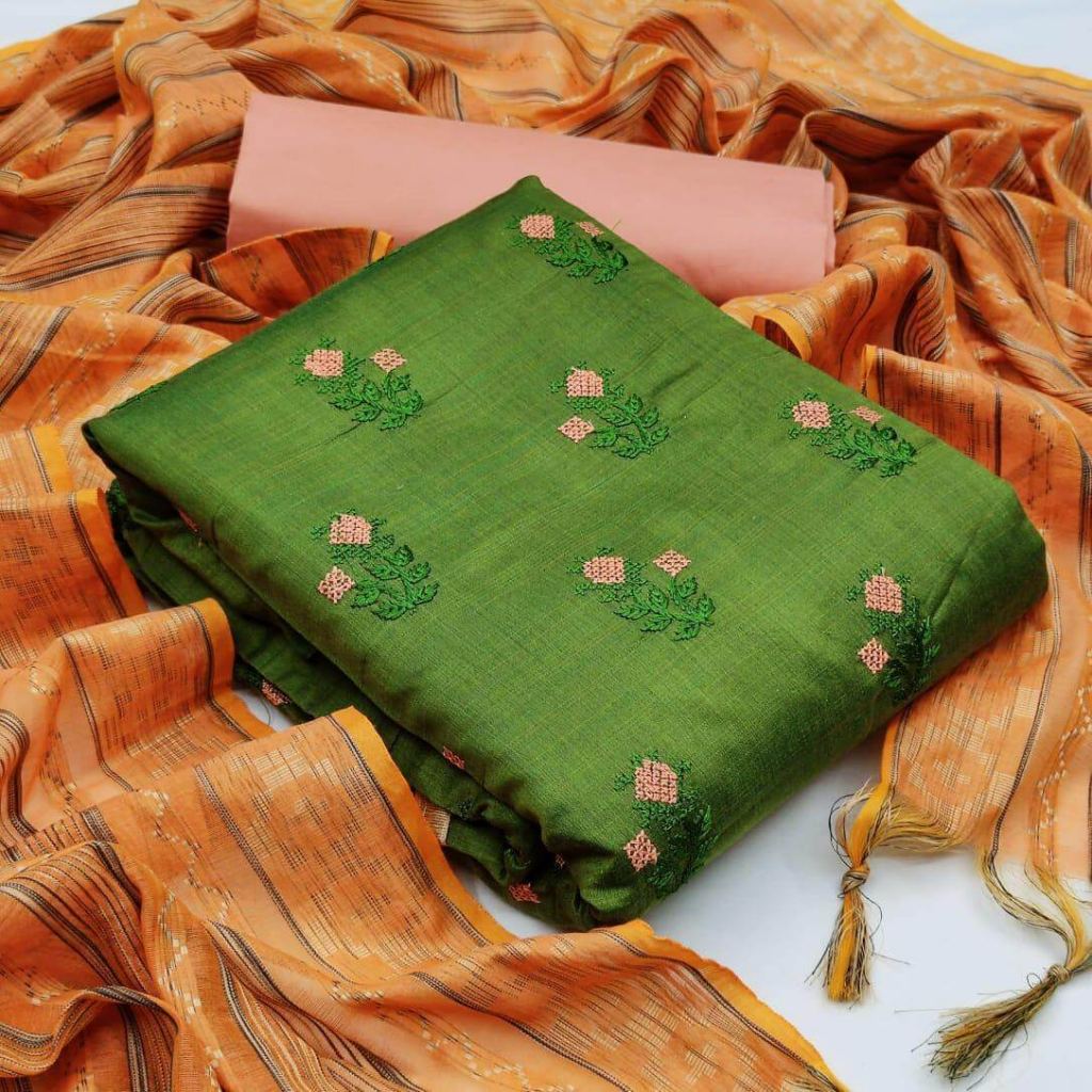 Fc  Banarasi Cotton  Vol  1 Designer Dress Materials  Catalog