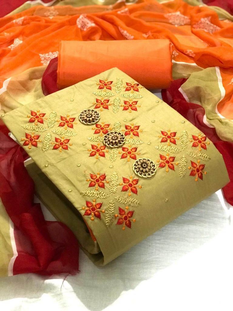 Fc Lawn Cotton  Vol 2 Designer Cotton Dress Materials