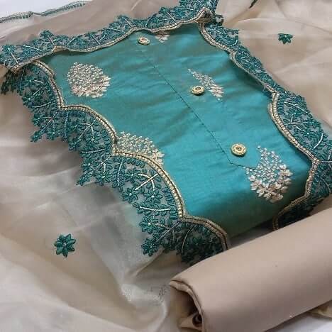 Fc Semi Modal Vol 2 Designer Festive Wear Dress Materials Catalog