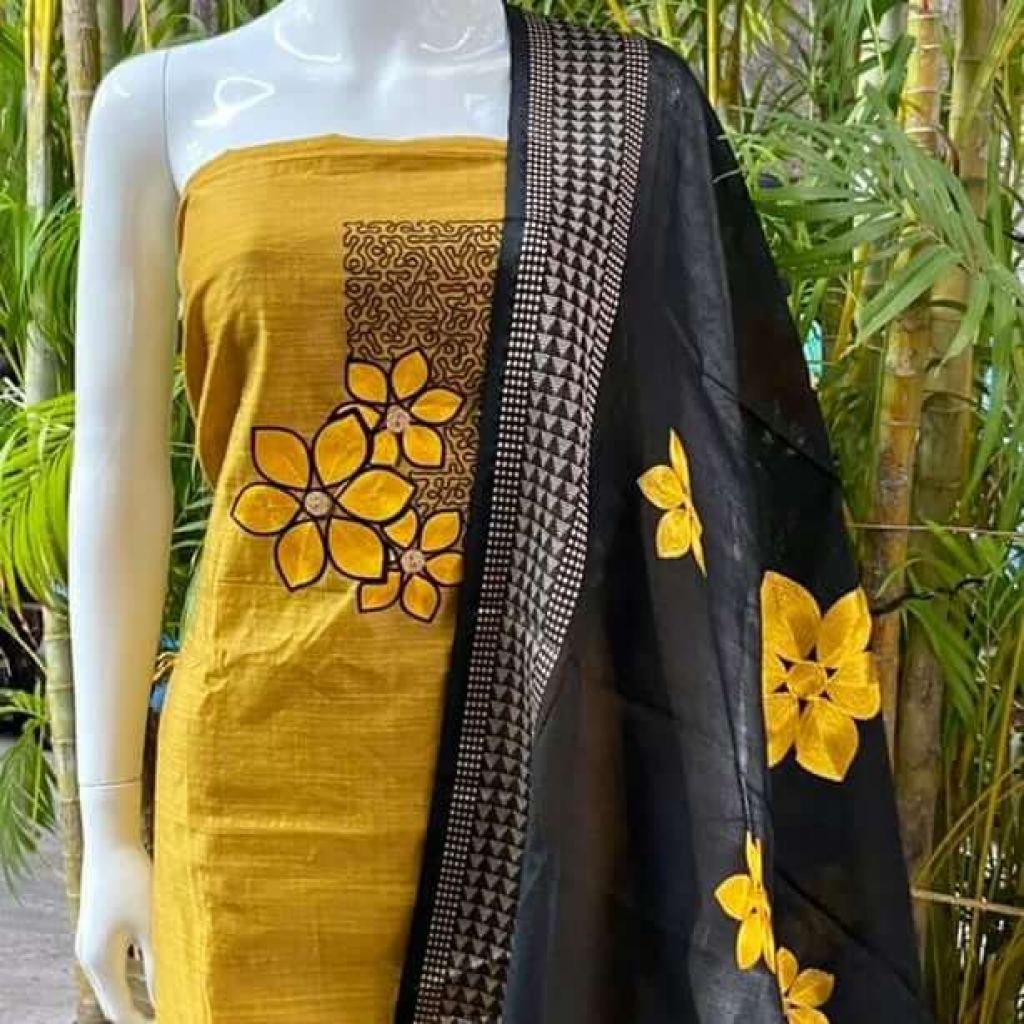 Fc Slub Silk Vol 1 Designer South Silk Dress Materials  Catalog