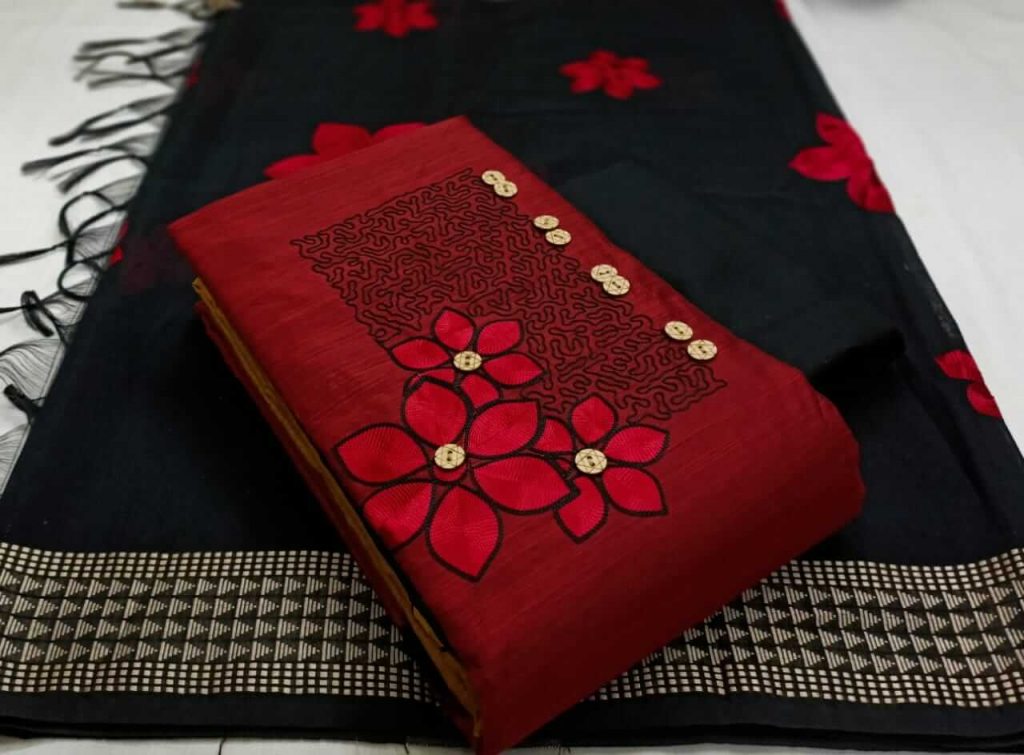 Fc Slub Silk Vol 1 Designer South Silk Dress Materials  Catalog